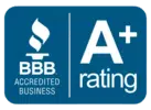BBB Accredited Business A+ rating